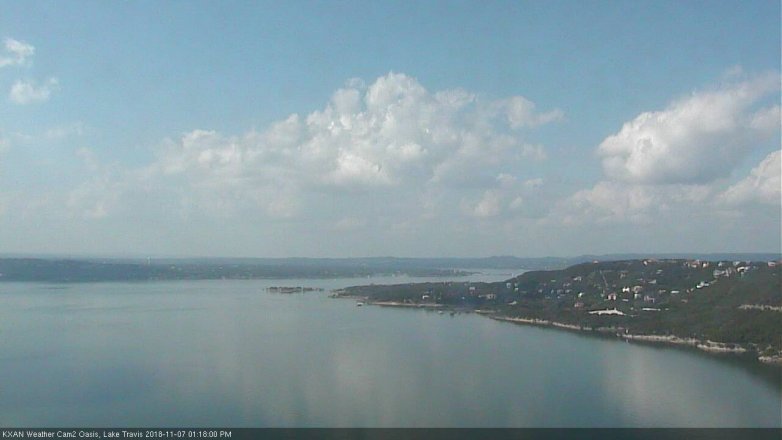 Lake Travis webcam, November 7, 2018 12:20 PM CT