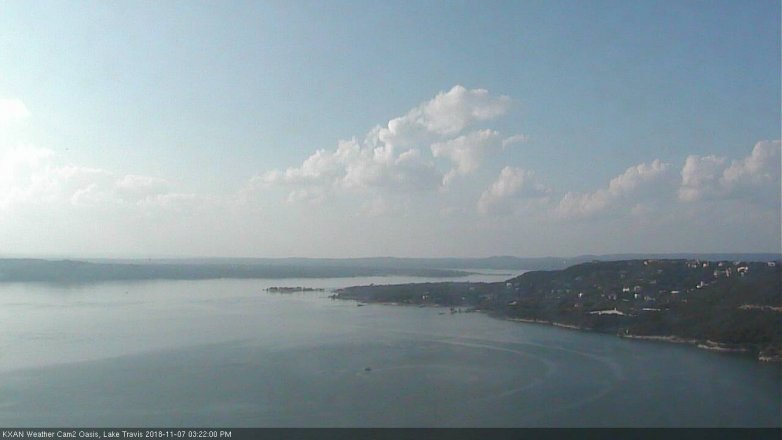 Lake Travis webcam, November 7, 2018 2:25 PM CT