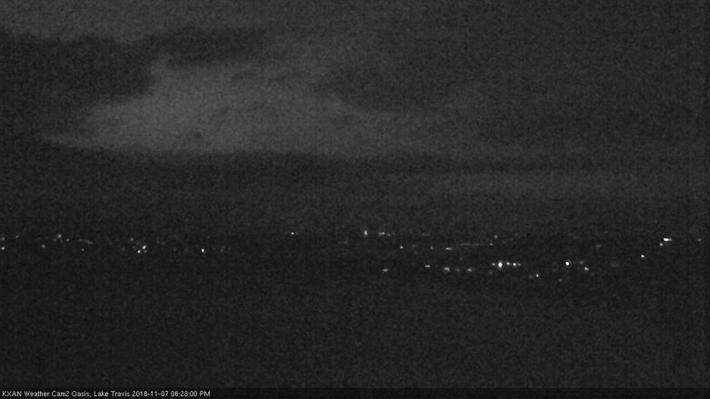 Lake Travis webcam, November 7, 2018 5:25 PM CT