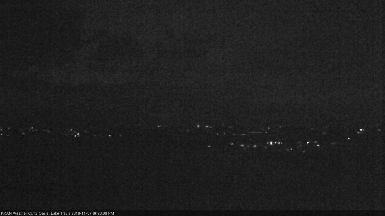 Lake Travis webcam, November 7, 2018 5:30 PM CT