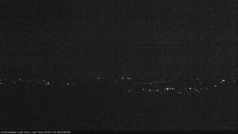 Lake Travis webcam, November 7, 2018 5:35 PM CT