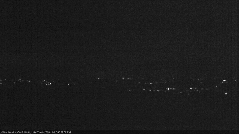 Lake Travis webcam, November 7, 2018 6:00 PM CT