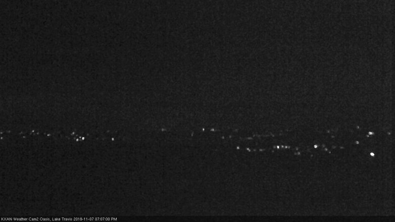 Lake Travis webcam, November 7, 2018 6:10 PM CT