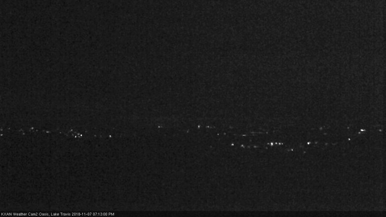 Lake Travis webcam, November 7, 2018 6:15 PM CT