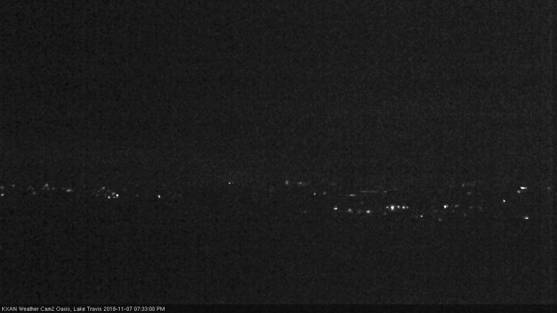 Lake Travis webcam, November 7, 2018 6:35 PM CT