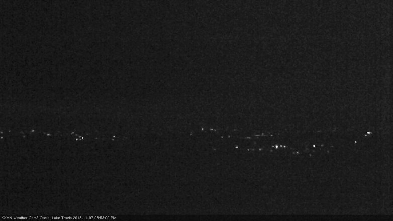 Lake Travis webcam, November 7, 2018 7:55 PM CT