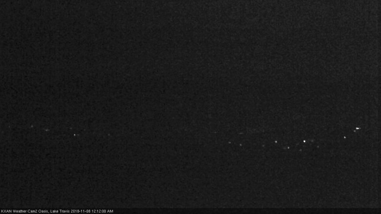 Lake Travis webcam, November 7, 2018 11:15 PM CT