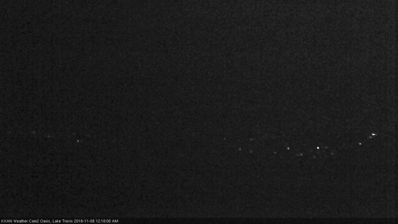 Lake Travis webcam, November 7, 2018 11:20 PM CT
