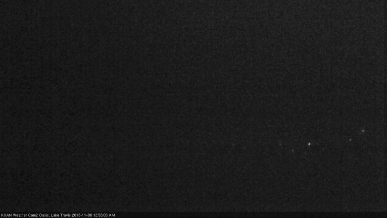 Lake Travis webcam, November 7, 2018 11:55 PM CT