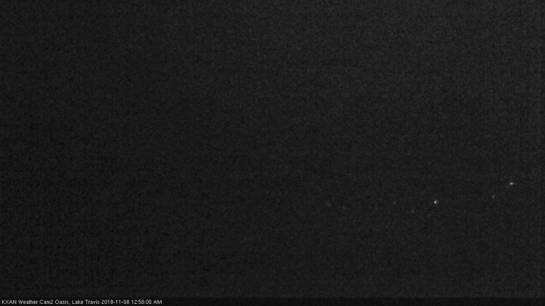 Lake Travis webcam, November 7, 2018 12:00 AM CT