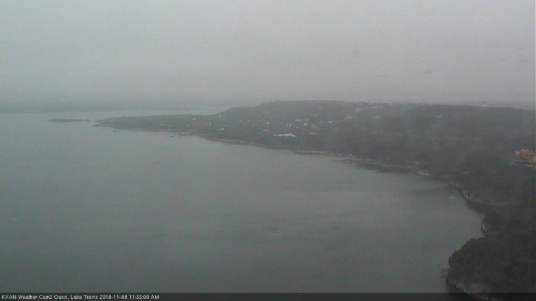 Lake Travis webcam, November 8, 2018 10:35 AM CT