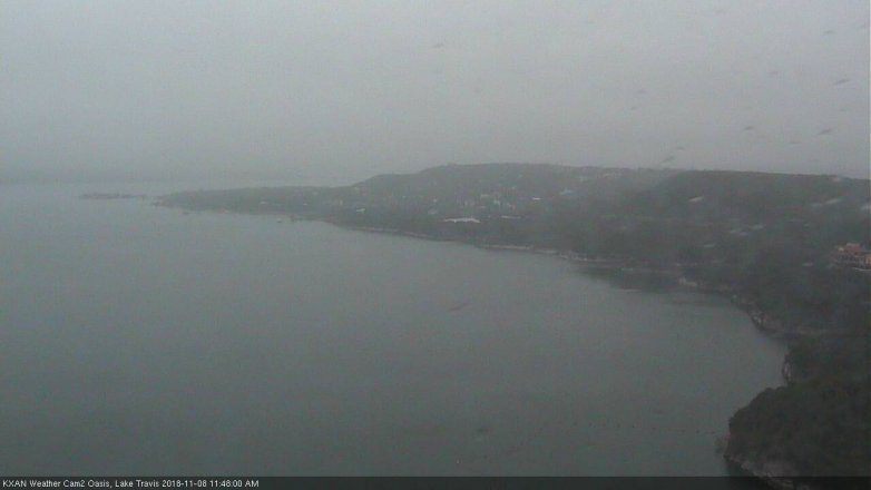 Lake Travis webcam, November 8, 2018 10:50 AM CT