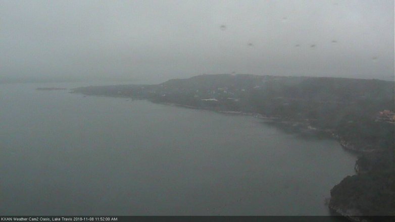 Lake Travis webcam, November 8, 2018 10:55 AM CT
