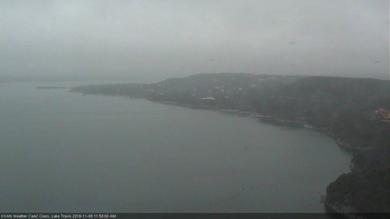 Lake Travis webcam, November 8, 2018 11:00 AM CT