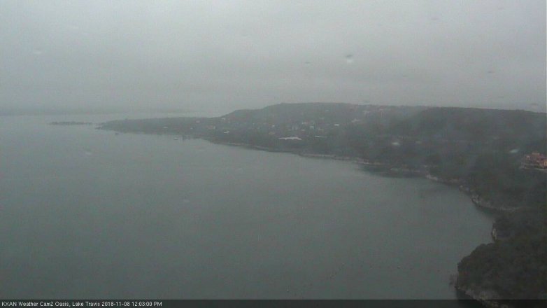 Lake Travis webcam, November 8, 2018 11:05 AM CT