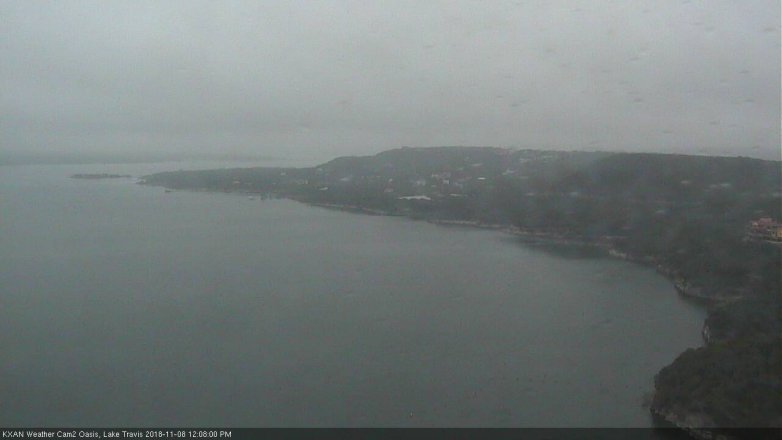 Lake Travis webcam, November 8, 2018 11:10 AM CT