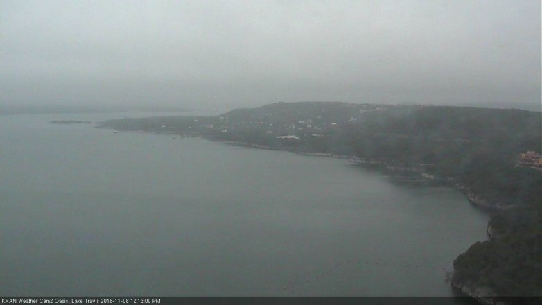Lake Travis webcam, November 8, 2018 11:15 AM CT