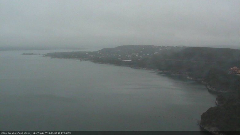 Lake Travis webcam, November 8, 2018 11:20 AM CT