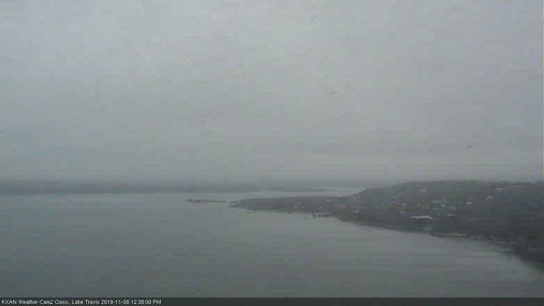 Lake Travis webcam, November 8, 2018 11:40 AM CT