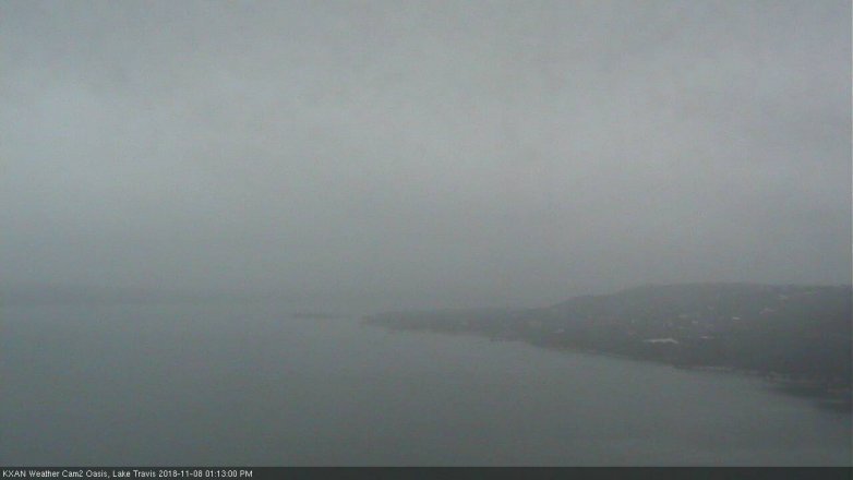 Lake Travis webcam, November 8, 2018 12:15 PM CT