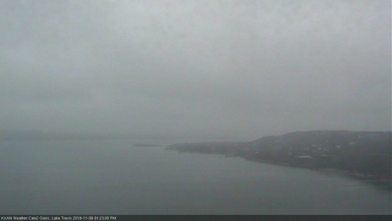 Lake Travis webcam, November 8, 2018 12:25 PM CT