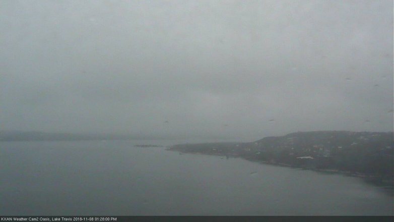 Lake Travis webcam, November 8, 2018 12:30 PM CT