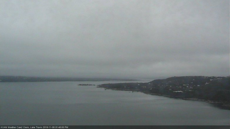 Lake Travis webcam, November 8, 2018 12:50 PM CT
