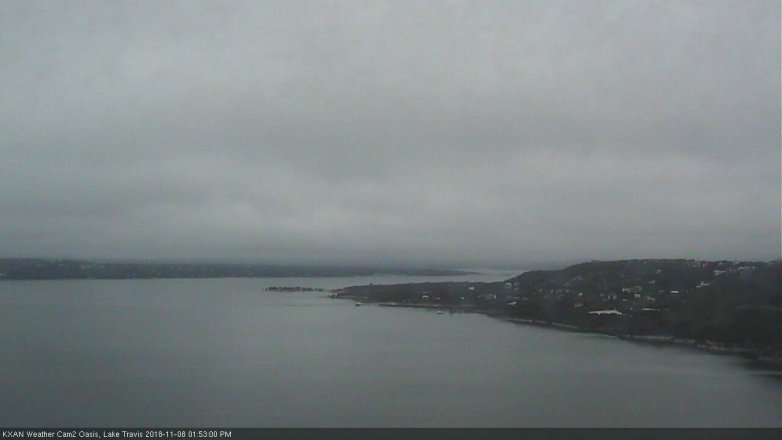 Lake Travis webcam, November 8, 2018 12:55 PM CT