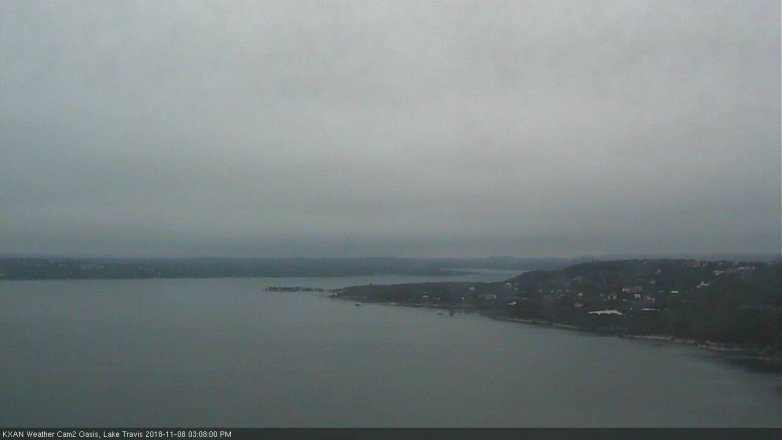 Lake Travis webcam, November 8, 2018 2:10 PM CT