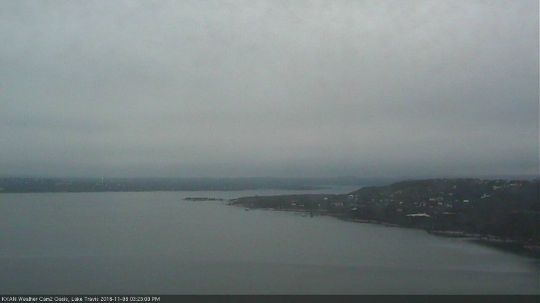 Lake Travis webcam, November 8, 2018 2:25 PM CT