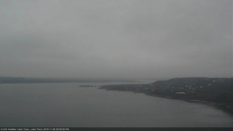 Lake Travis webcam, November 8, 2018 4:10 PM CT