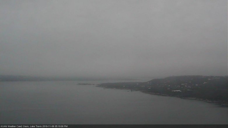 Lake Travis webcam, November 8, 2018 4:20 PM CT