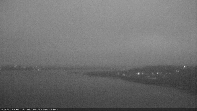 Lake Travis webcam, November 8, 2018 5:05 PM CT