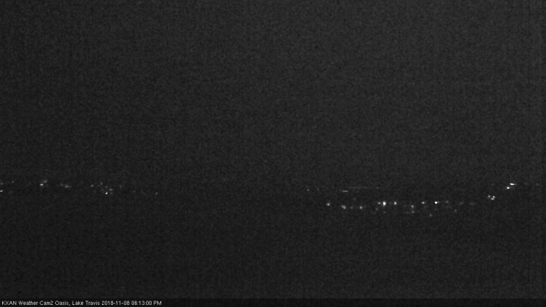 Lake Travis webcam, November 8, 2018 5:15 PM CT
