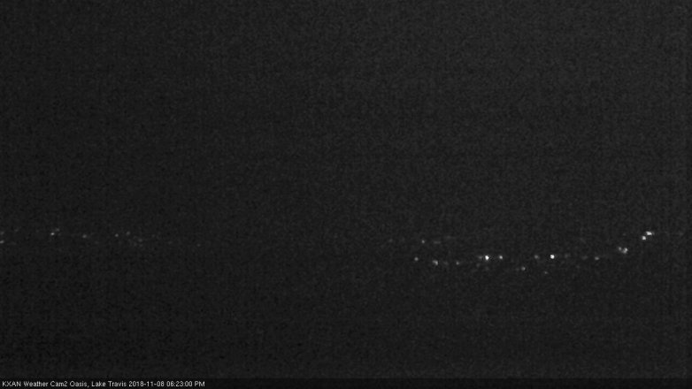 Lake Travis webcam, November 8, 2018 5:25 PM CT