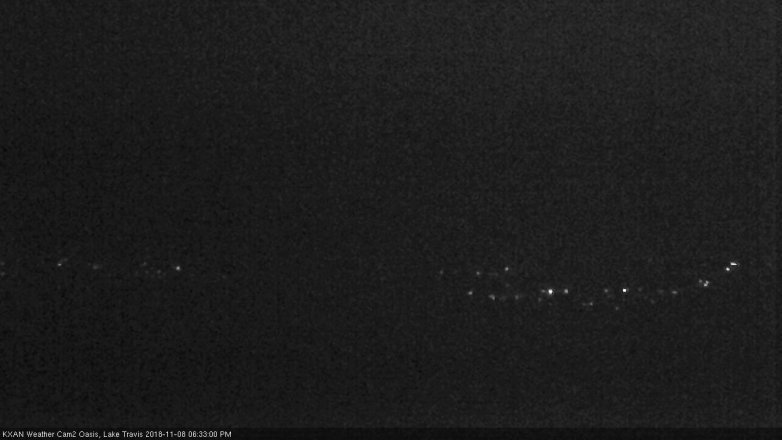 Lake Travis webcam, November 8, 2018 5:35 PM CT