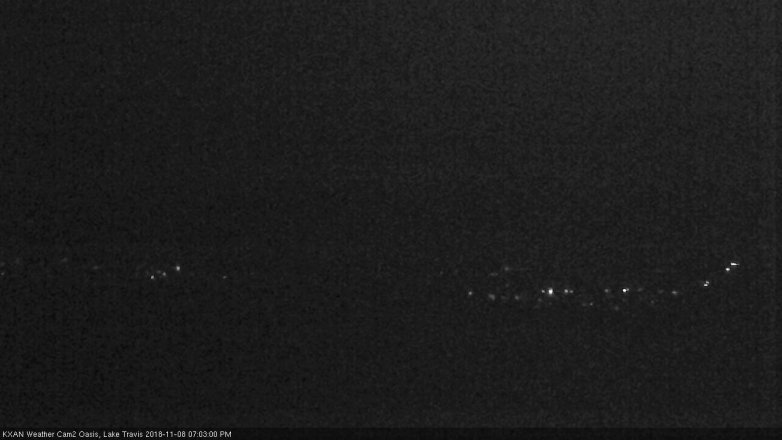 Lake Travis webcam, November 8, 2018 6:05 PM CT