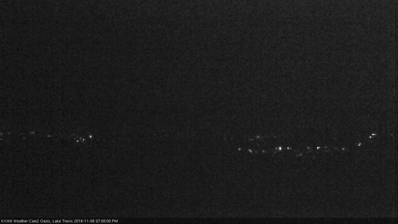 Lake Travis webcam, November 8, 2018 6:10 PM CT