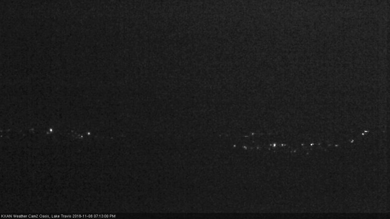 Lake Travis webcam, November 8, 2018 6:15 PM CT