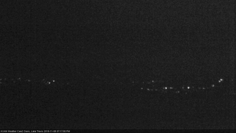 Lake Travis webcam, November 8, 2018 6:20 PM CT