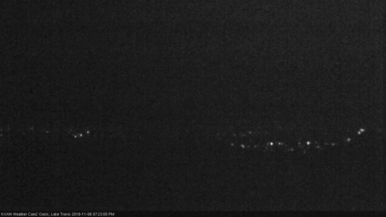 Lake Travis webcam, November 8, 2018 6:25 PM CT