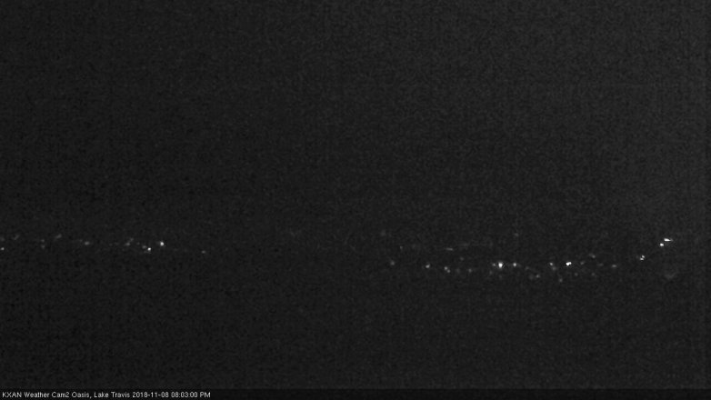 Lake Travis webcam, November 8, 2018 7:05 PM CT