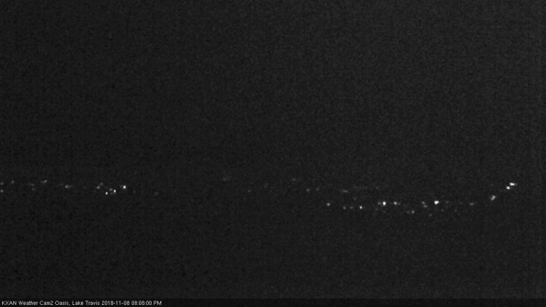 Lake Travis webcam, November 8, 2018 7:10 PM CT