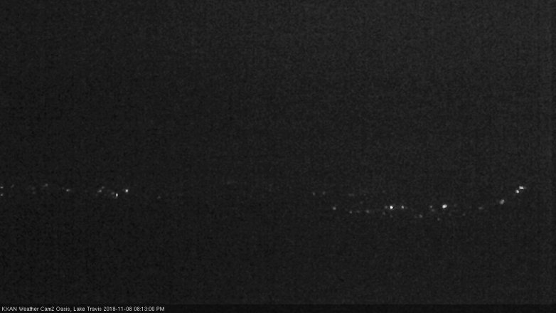 Lake Travis webcam, November 8, 2018 7:15 PM CT