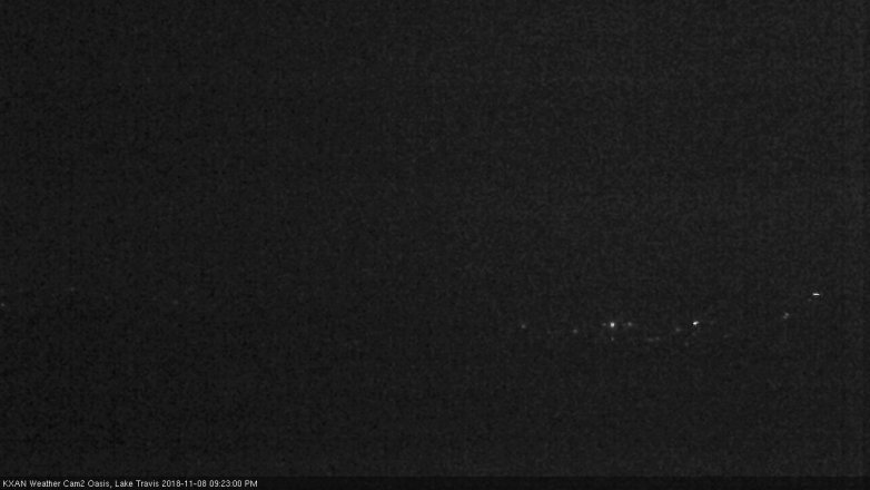Lake Travis webcam, November 8, 2018 8:25 PM CT