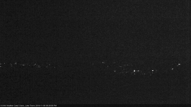 Lake Travis webcam, November 8, 2018 8:40 PM CT