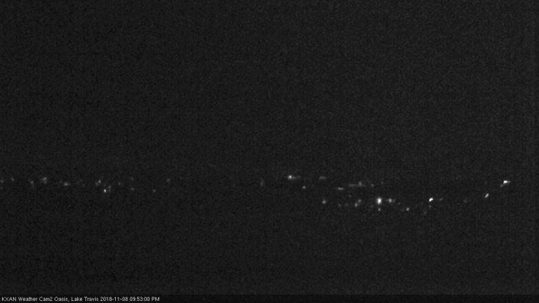 Lake Travis webcam, November 8, 2018 8:55 PM CT