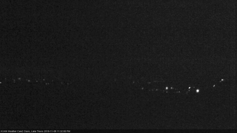 Lake Travis webcam, November 8, 2018 10:35 PM CT