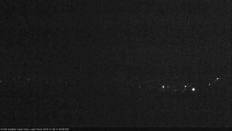 Lake Travis webcam, November 8, 2018 10:55 PM CT