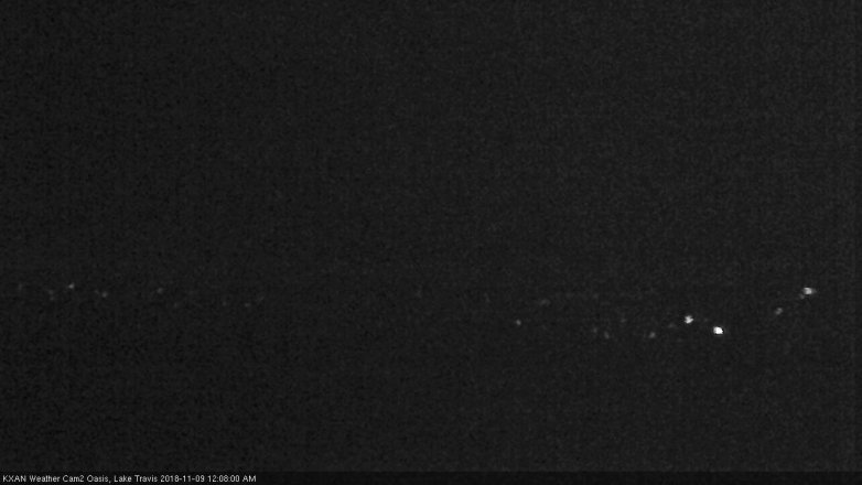 Lake Travis webcam, November 8, 2018 11:10 PM CT